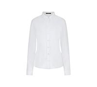 Guess Long Sleeve Cate Shirt Camisa, Blanco Puro, Large para Mujer