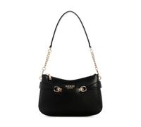 GUESS Lorelei Top Zip Shoulder Bag, Bolso de Hombro para Mujer, Negro, Talla única