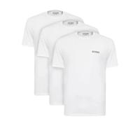 Guess - Lote 3 Camisetas de Algodón - Básicos Blancos - Tops - Hombre - Blanco - M -