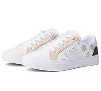 GUESS Loven, Zapatillas Mujer, Blanco Rosa 680, 35 EU