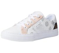 GUESS Loven, Zapatillas Mujer, Blanco Rosa 680, 37 EU