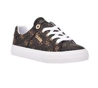 GUESS Loven3 - Zapatillas para mujer, marrón (Brown Multi Fabric), 37.5 EU