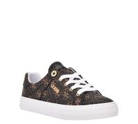 GUESS Loven3 - Zapatillas para mujer, marrón (Brown Multi Fabric), 39 EU