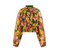 GUESS Ls Bianca Pleated To Roses Garden Talla: S | Blusas Outlet | Mujer | Rosa