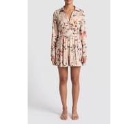 GUESS Ls Concetta Flare Dr Natural Magnolia Pri Talla: XL | Blusón Outlet | Mujer | Blanco