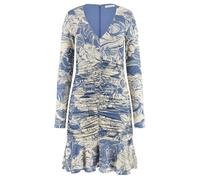 GUESS Ls Lillian Dress Rose River Print Blu Talla: XL | Outlet | Mujer | Rosa