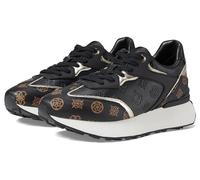 Guess Luchia, Zapatillas Mujer, Negro Multicolor, 42.5 EU