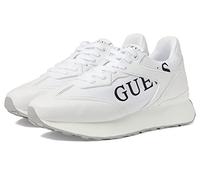 GUESS Luchia, Zapatillas Mujer, Blanco Marrón 142, 39 EU