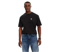 GUESS JEANS T-SHIRT MANICHE CORTE UOMO NERO