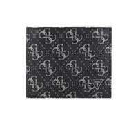 Guess Madrid Cartera Bloqueo RFID Piel natural 12 cm negro