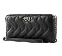 GUESS Sweqg896946 Eco Mai Cremallera Alrededor Cartera En Negro