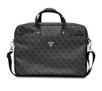 Guess Bolsa Saffiano 4G Hot Stamp Triángulo Logo Negro - Universal