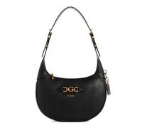GUESS Malva, Bolso Hobo Mujer, Negro, One Size