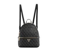 Guess Manhattan Large Backpack Mochila, Coal Logo, Talla única para Mujer