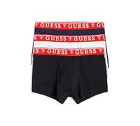 GUESS Calzoncillo boxer 'Brian' azul oscuro / gris claro / rojo / negro XL azul oscuro / gris claro / rojo / negro