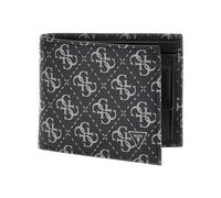 Guess Madrid Cartera Protección RFID Piel 12 cm negro