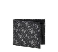 Guess Madrid Cartera Protección RFID Piel 12 cm negro