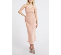 GUESS Marciano By Akilina Dress Powder Rose Talla: L | Vestidos Midi Outlet | Mujer | Rosa