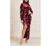 GUESS Marciano By Angelica Tabitha Max Purple Petal Talla: XXS | Vestidos Maxi Outlet | Mujer | Púrpura