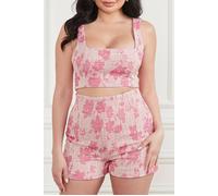 GUESS Marciano By Avah Top Pink Sprintg Wave Talla: L | Camisetas de Tirantes Outlet | Mujer | Rosa