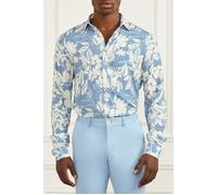 GUESS Marciano By Benny New Collar Pau Blue Macroflower Casu Talla: 38 | Camisas Casuales Outlet | Hombre | Azul