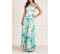 GUESS Marciano By Bloomburst Floral Roses Bouquet Maxi Dress Talla: 44 | Vestidos Maxi Outlet | Mujer | Rosa