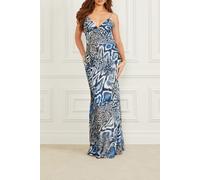 GUESS Marciano By Debora Long Dress Midnight Snake Talla: 46 | Vestidos Maxi Outlet | Mujer