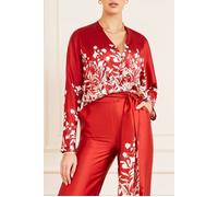 GUESS Marciano By Erin Top Shadowlands Blouse Print Talla: 46 | Blusas Outlet | Mujer | Verde