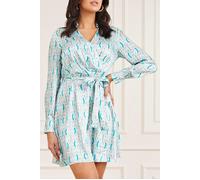 GUESS Marciano By Golden Monogram Chem Golden Monogram Gree Talla: L | Mini Vestidos Outlet | Mujer | Amarillo