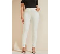 GUESS Marciano By Hollywood Pockets Pale Skinny Pant Pearl Talla: W31 | Pantalones Pitillo Outlet | Mujer | Blanco
