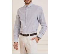 GUESS Marciano By Joe Collar Notche Blue And White Casual Sh Talla: 46 | Camisas Casuales Outlet | Hombre | Azul