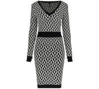 GUESS Marciano By Mati Allover Jacquar Monogram Black And P Talla: 40 | Mini Vestidos Outlet | Mujer | Negro