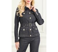 GUESS Marciano By Maya Jacket Dark Blue Talla: 44 | Chaquetas Vaqueras Outlet | Mujer | Azul