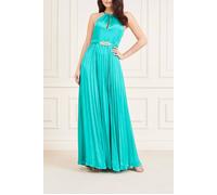 GUESS Marciano By Mina Long Dress Soli Pompom Green Talla: 38 | Vestidos Maxi Outlet | Mujer | Verde