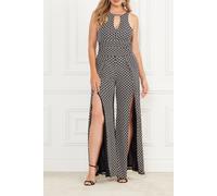 GUESS Marciano By New Kiki Jumpsuit New Monogram Black B Talla: 42 | Monos Outlet | Mujer | Negro