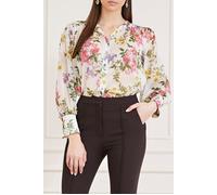 GUESS Marciano By Petal Pose Blouse Fa Petal Pose White Talla: S | Camisas Outlet | Mujer | Blanco