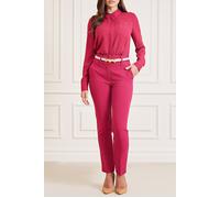 GUESS Marciano By Phoebe Chain Blouse Mid Magenta Talla: XXS | Blusas Outlet | Mujer | Rosa