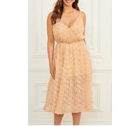 GUESS Marciano By Rosie Dress Smooth Almond Talla: 46 | Vestidos Midi Outlet | Mujer | Marrón