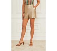 GUESS Marciano By Shae Short Bronze Talla: 38 | Pantalones Cortos Outlet | Mujer | Marrón