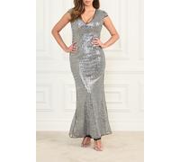GUESS Marciano By Temptest Maxi Dress Platinum Talla: 38 | Vestidos Maxi Outlet | Mujer | Gris