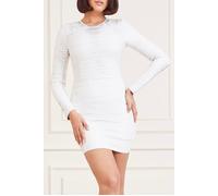 GUESS Marciano By Tribute Dress Pale Pearl Talla: 38 | Mini Vestidos Outlet | Mujer | Blanco