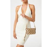 GUESS Marciano By Zalina Top Zip Shoulder Bag Gold Talla: OS | Bolsos de Mano Outlet | Mujer | Amarillo