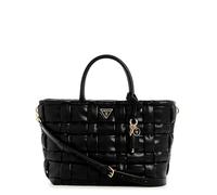 GUESS Marion Satchel, Mochila Mujeres, Negro, Talla única