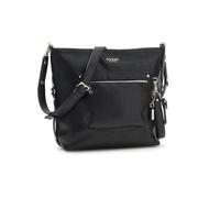 GUESS Marsha Crossbody Bucket, Bolsa de Hombro Mujer, Black, Talla única