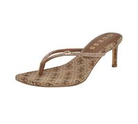 Guess Mayan, Sandalia con talón Mujer, Oro 710, 38.5 EU