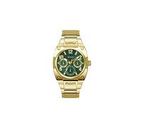 Guess Men's 43mm Watch - Navy Strap Navy Dial Rose Gold Tone Case