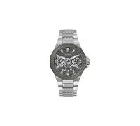 Guess Men's 45mm Watch - Gold Tone Bracelet Black Dial Two-Tone Case