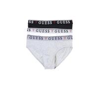 GUESS Men's Eco Brian Hero Brief 3Pack, Black White Combo