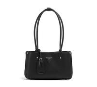 Guess Meridian Bolso de hombro negro, imitación de cuero, mujer