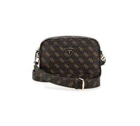 GUESS Meridian Crossbody, Bolsa Mujer, Logo Moka, Talla única